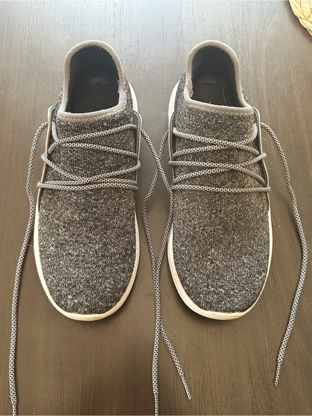 Vessi Casual Knit Slip-On Sneakers - Gray